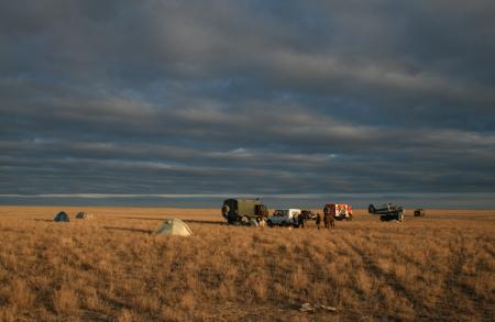 Base Camp on the Steppes