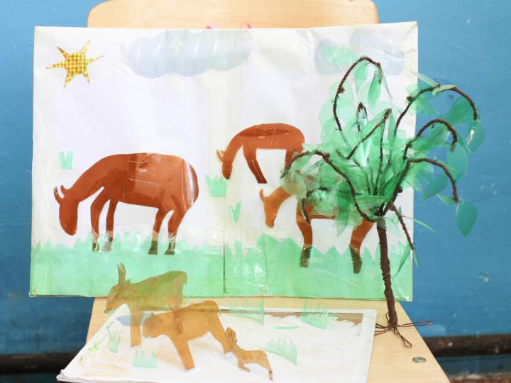 Children's Saiga Art